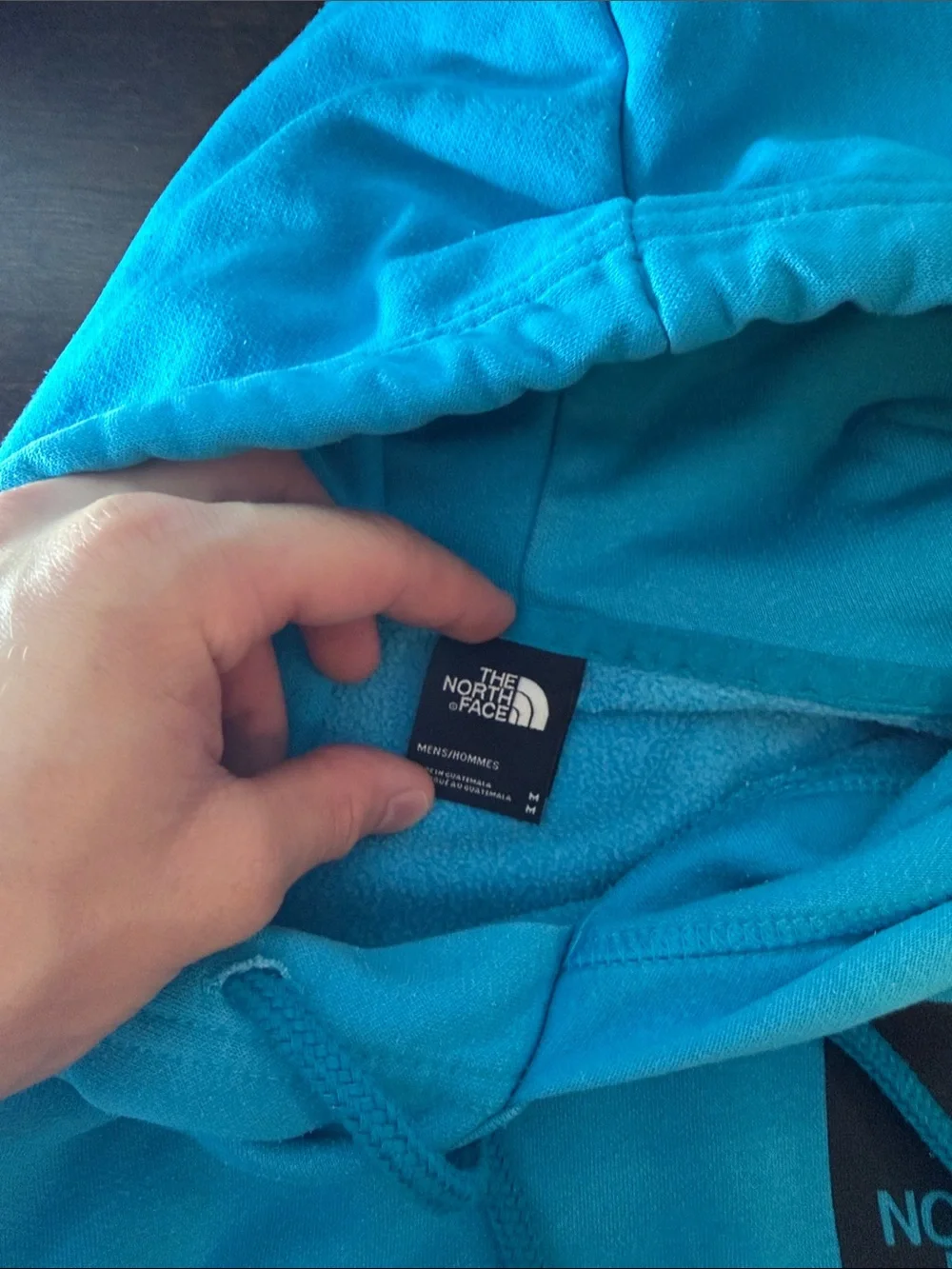 The North Face Men’s Teal Blue Pullover Hoodie